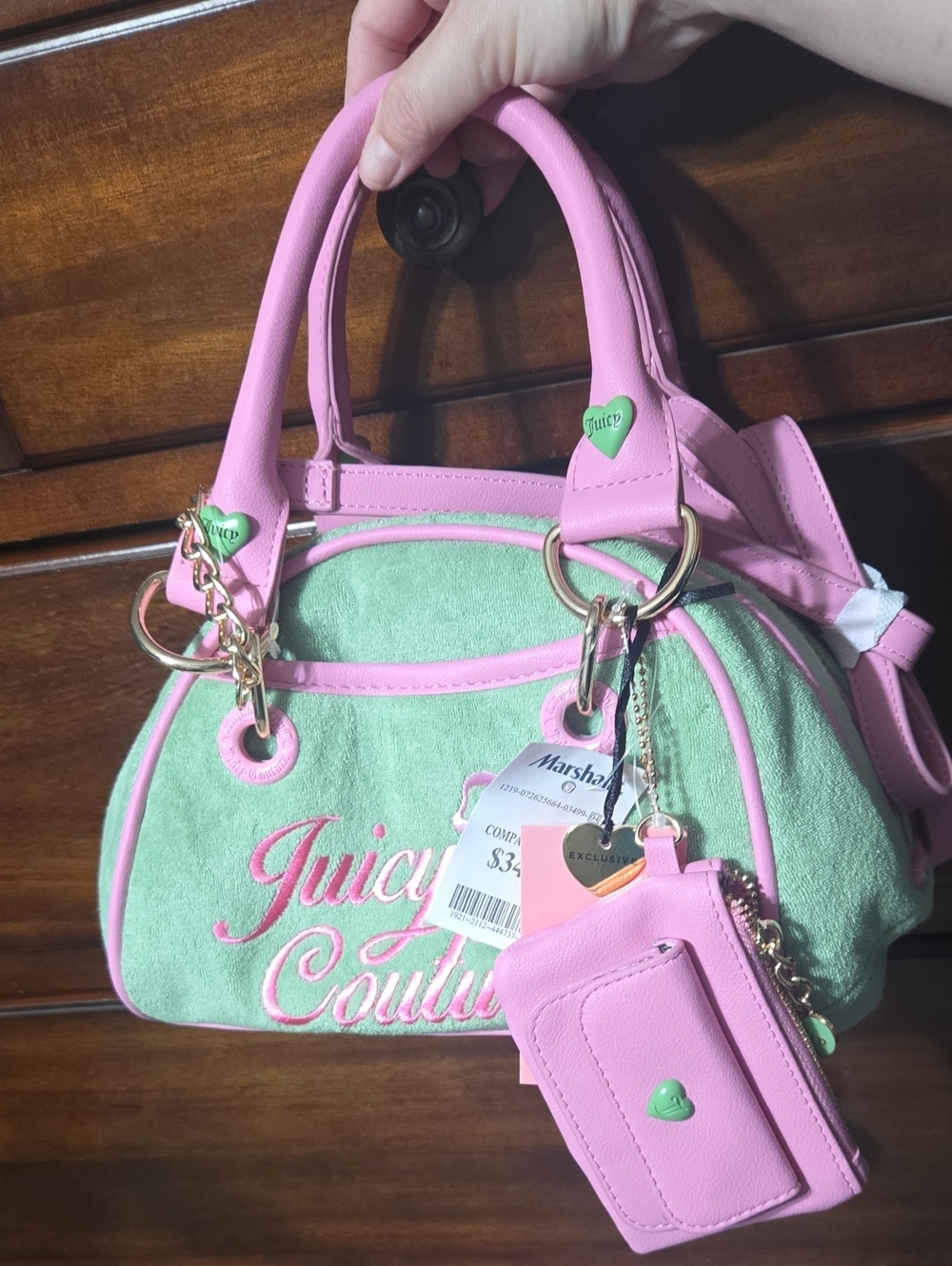 NWT Juicy Couture Retro Strawberry Satchel